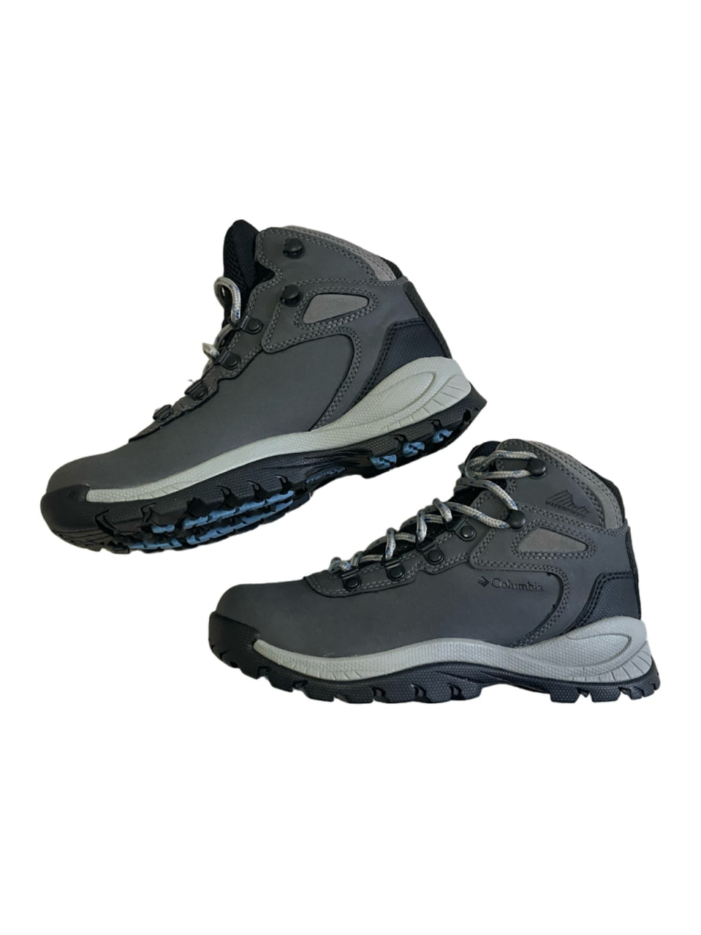 Columbia Newton Ridge Plus Waterproof Women's Size 6.5 Gray Hiking Boots NIB